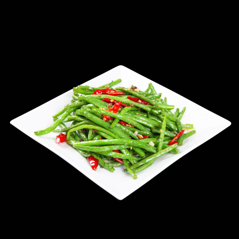 SP38 干煸四季豆 haricots sautés au piment sec