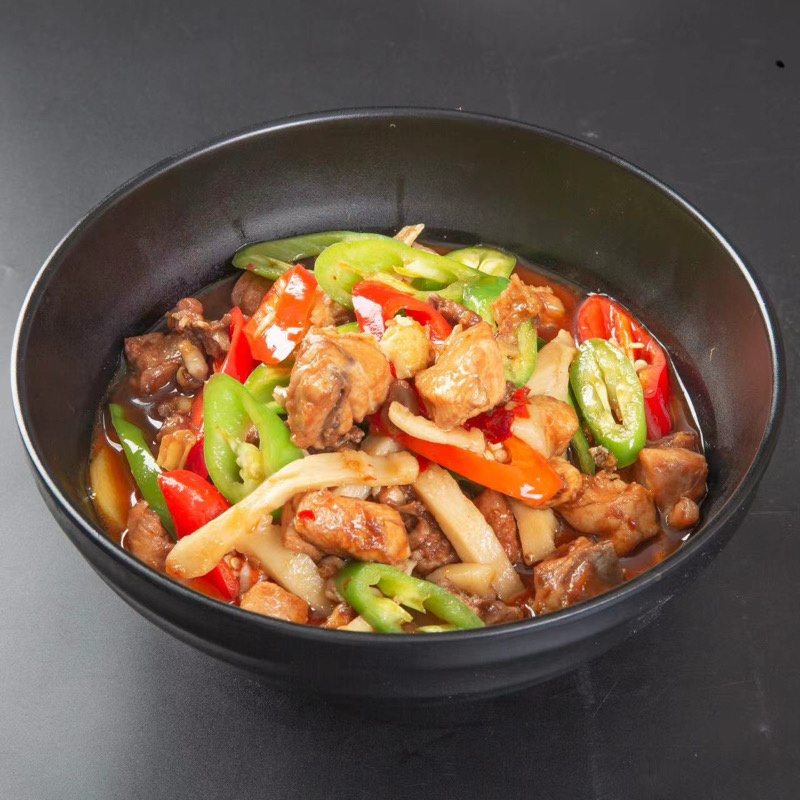 sp34 湘味土鸡 poulet aux asperges à la sauce de Hunan