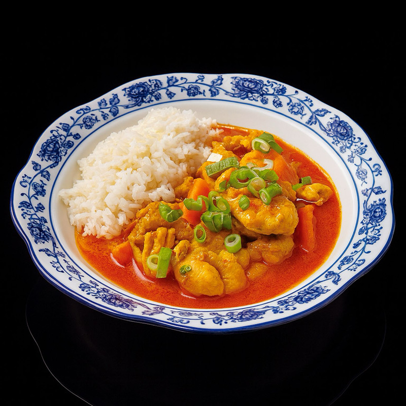 咖喱鸡饭 Riz au poulet au curry