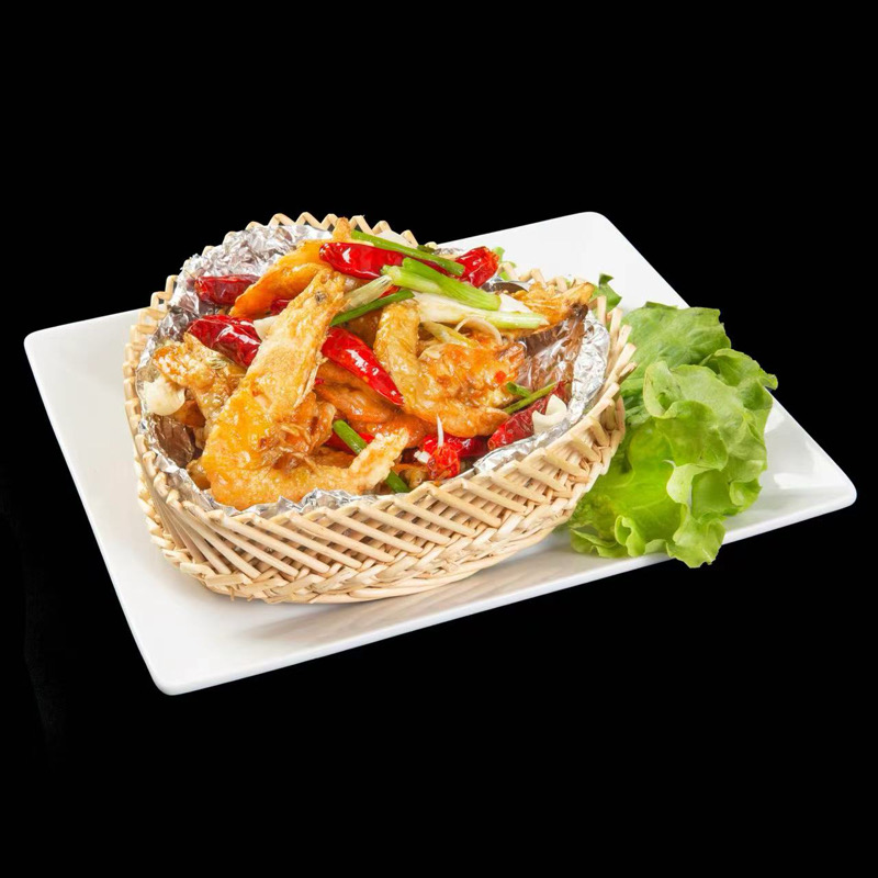 sp36 湘味雀巢虾 crevettes secs quechao