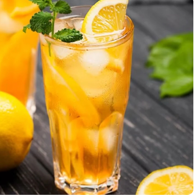 Thé glacé au citron