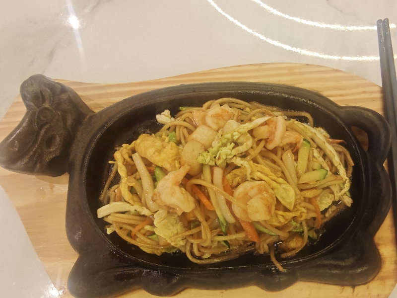 299. Spaghetti alla piastra