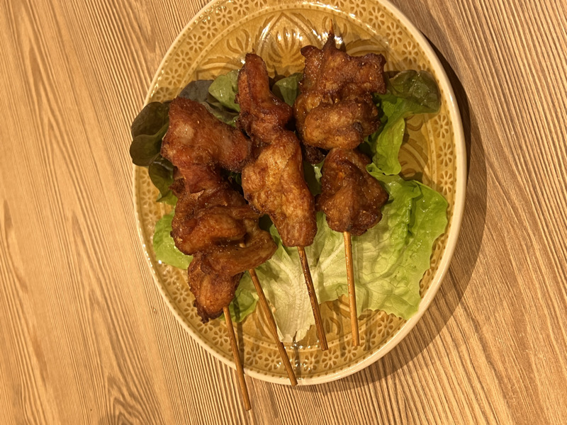 Brochettes de poulet〔4p〕