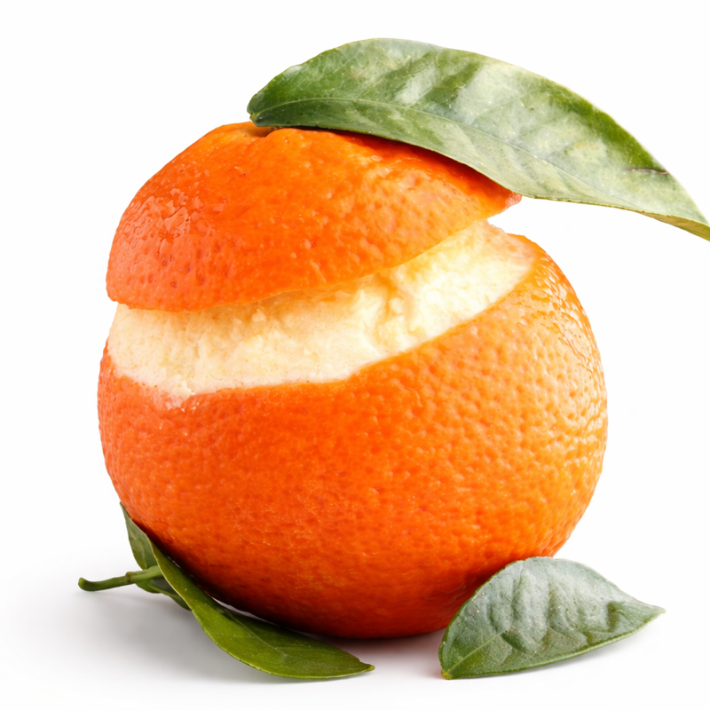 Orange Givré
