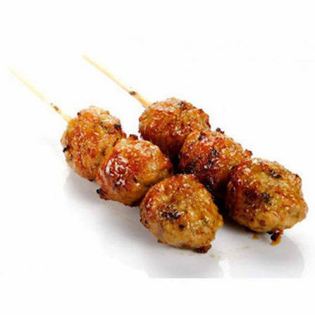 B2. Brochettes boulettes de poulet