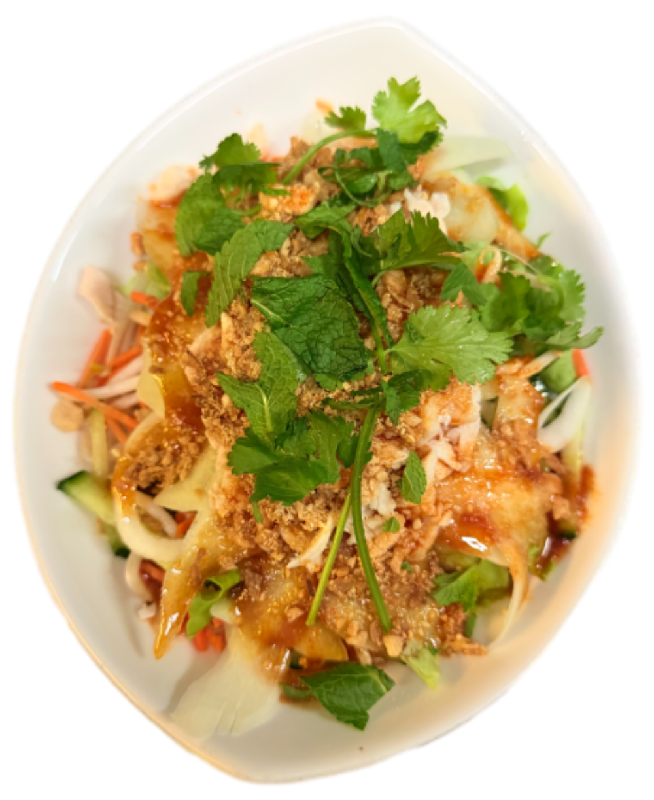 E1a.Salade de papaye aux poulet