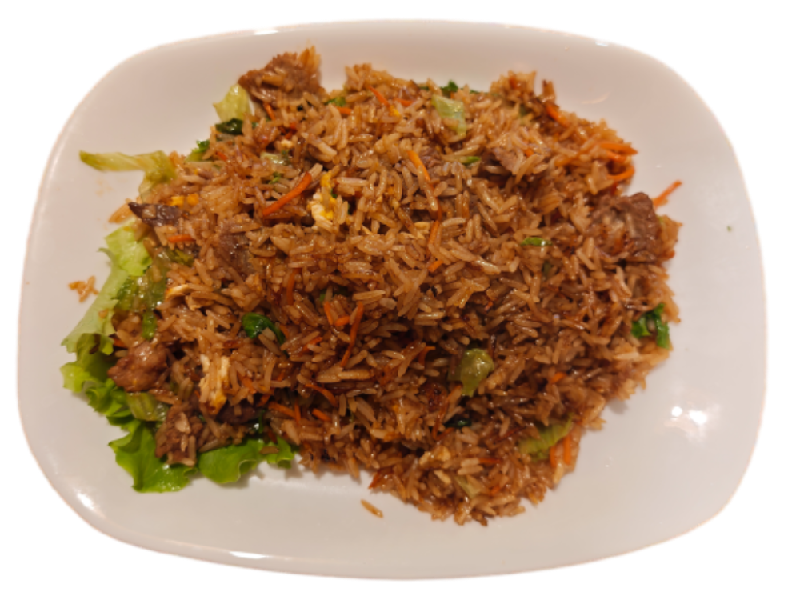 P16. Riz thai sauté au boeuf sucré