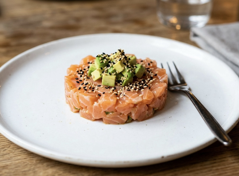 421. TARTARE DI SALMONE 