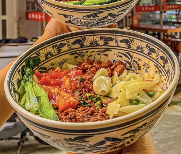 Nouilles Biang Biang à l'huile piquante épicée