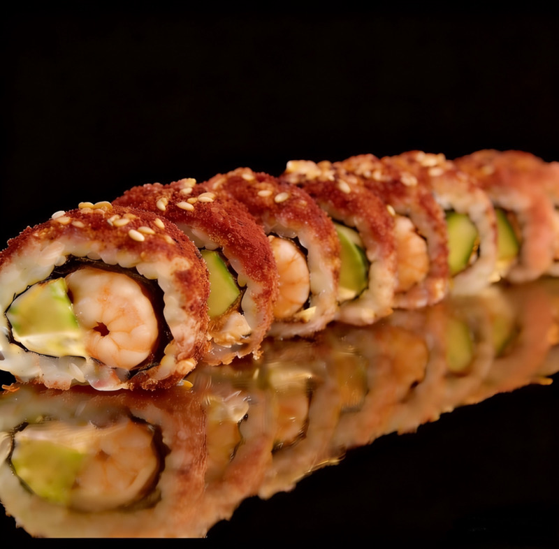 42C. Picante Langostino aguacate (8PIEZAS)