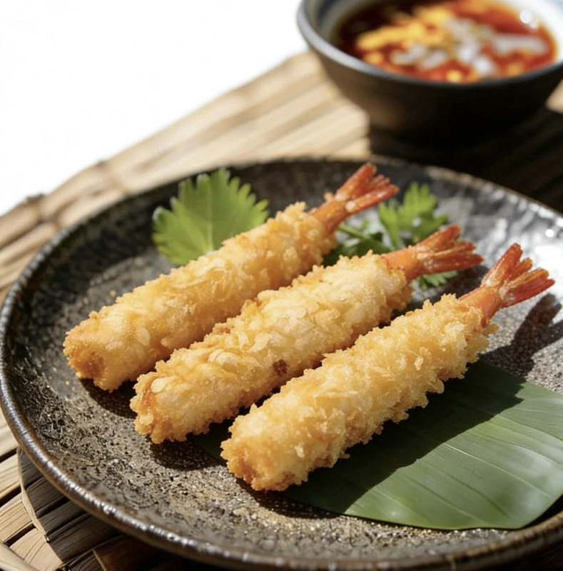 F10. Tempura de langostino 3piezas