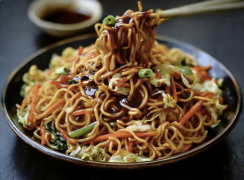 8C. Tallarines Delicioso verduras