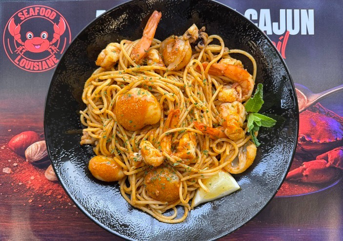Spaghetti seafood