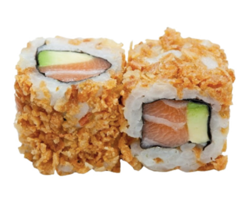 215 California oignon frit (Saumon Avocat)