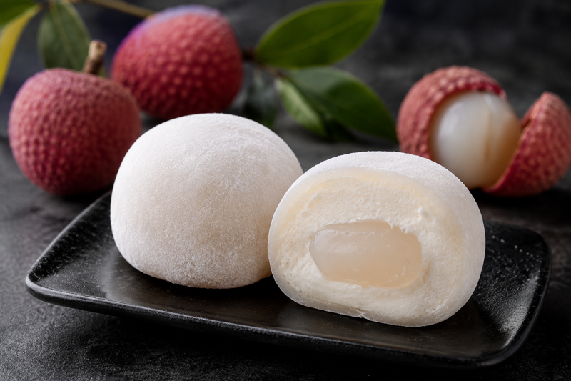 mochi glacé lychee 2 pièces