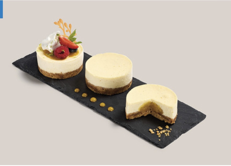 Cheese cake cœur agrumes