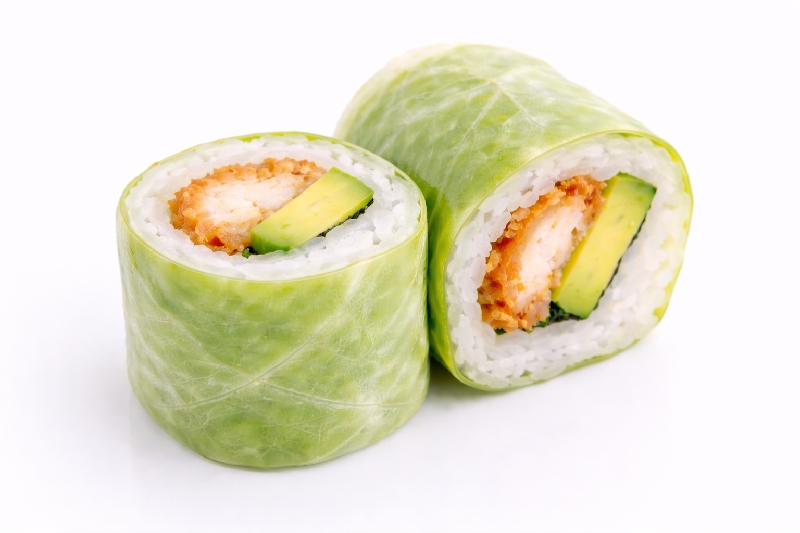 R5 Printemps roll crevette pané avocat
