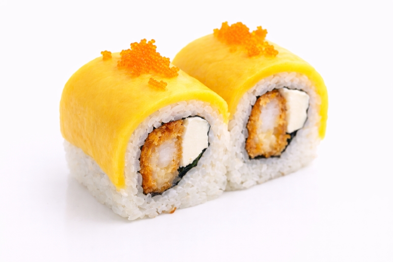 MR2 Mango roll tempura crevette cheese