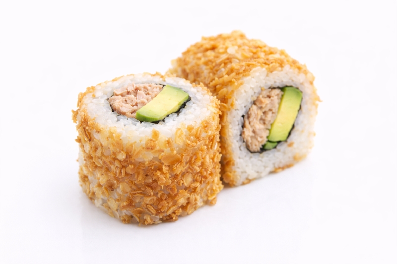 OF4 Oignon frit roll thon cuit avocat