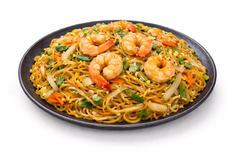 PC7C Nouilles sautées aux Crevettes