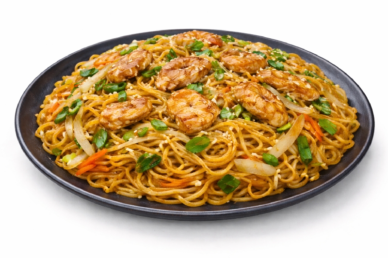 PC7D Nouilles sautées aux Poulet