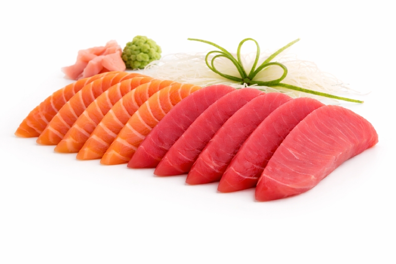 SA3 Sashimi saumon et thon