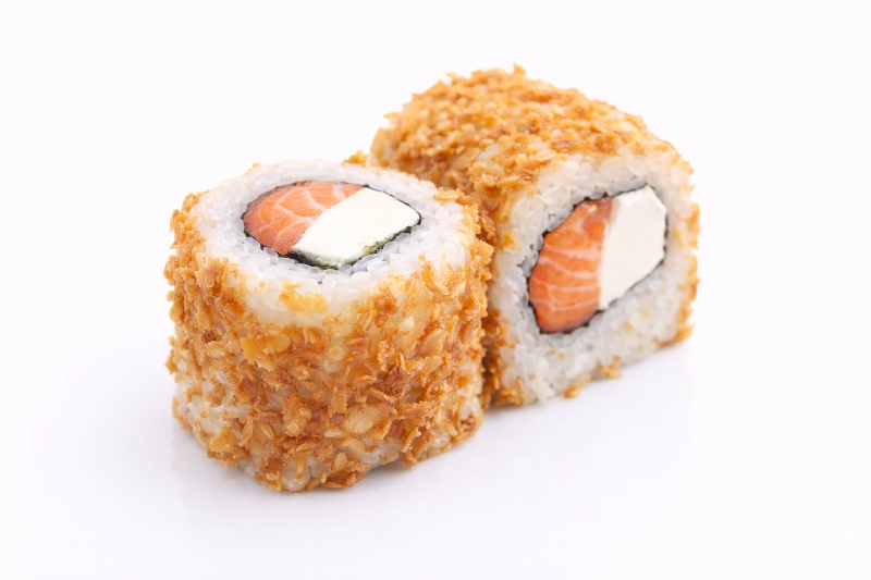 OF3 Oignon frit roll saumon cheese