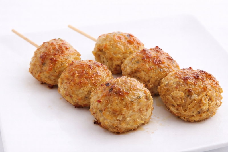 Y2 Brochette boulettes de poulet