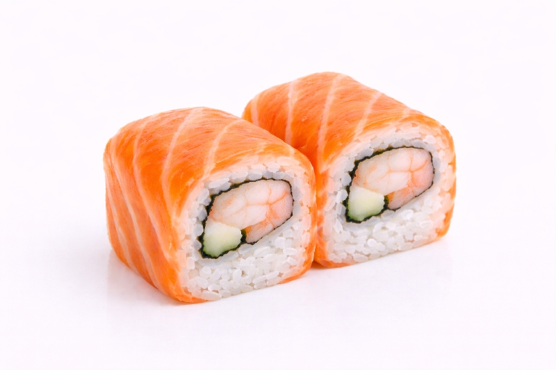 MS6 Saumon roll crevette