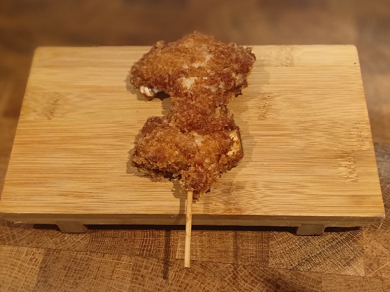 1 paire de beignet de poulet wings brochette