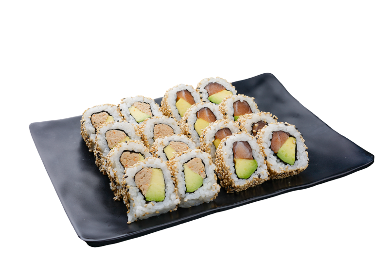 PL3. 8 California saumon avocat et 8 thon cuit avocat