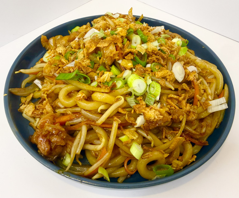 U1. Udon saute au poulet