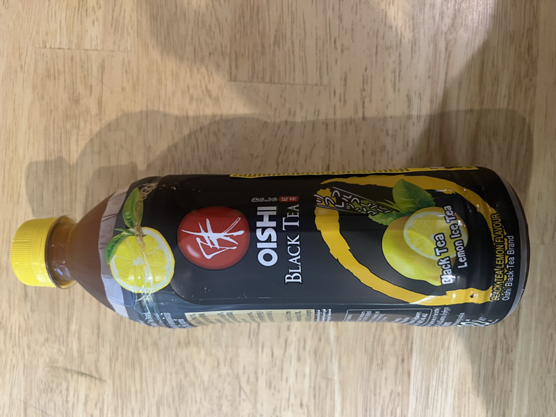 thé noir aux citron