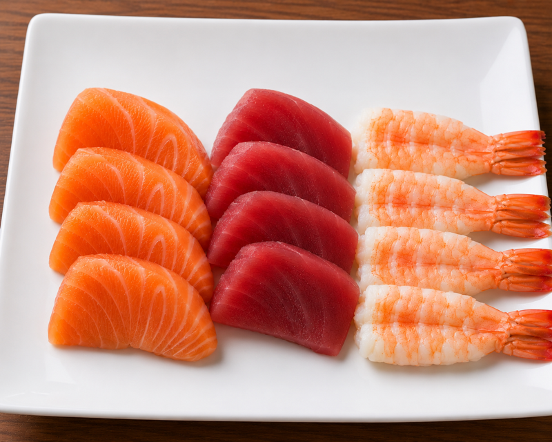 S7: Sashimi Mixte 12 pièces