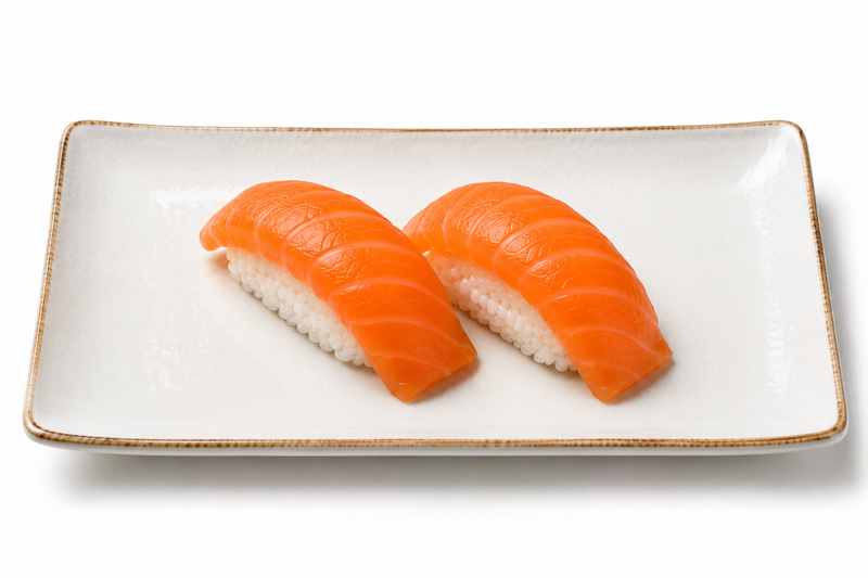 N1: Nigiri Saumon 2 pcs