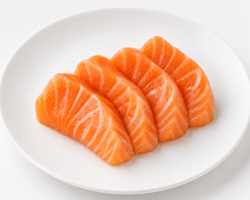 S1: Sashimi Saumon 4 pcs