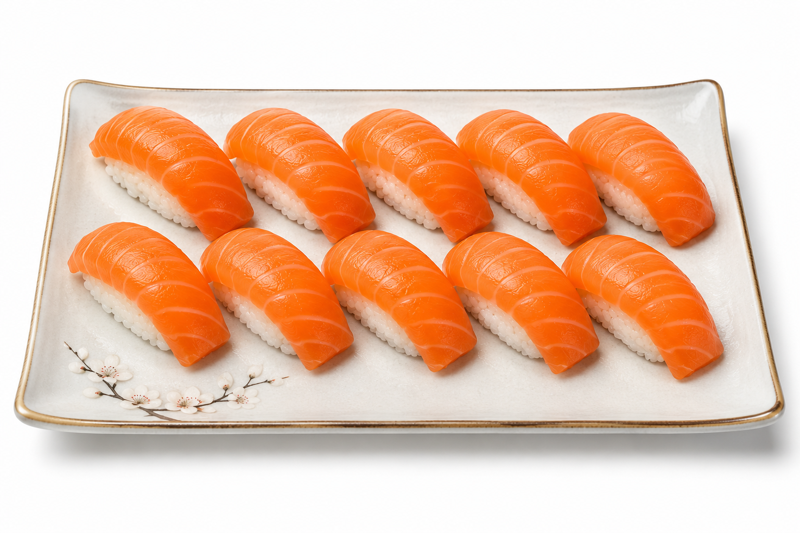 N12: Nigiri Saumon 10 pcs