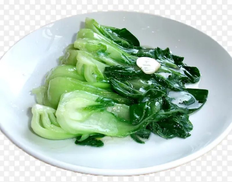 204.Pakchoï style ‘Shanghai’au wok(sans gluten)炝炒油菜