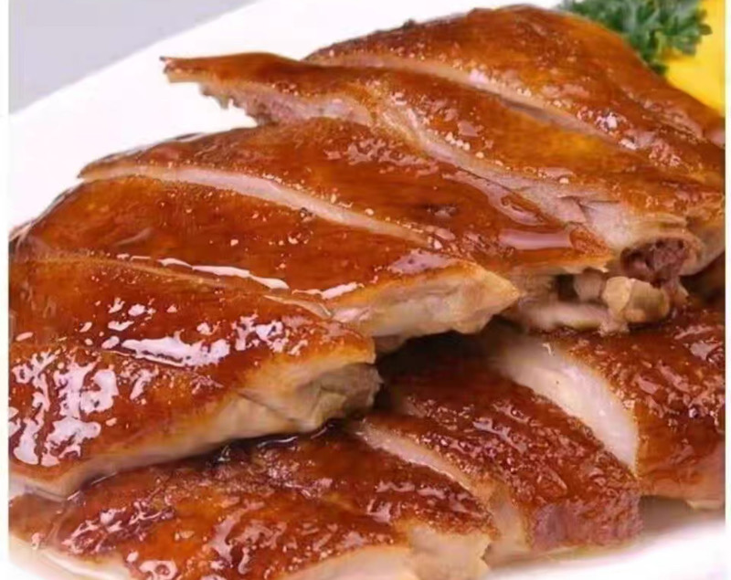 600.Canard laqué 1/2广式烤鸭
