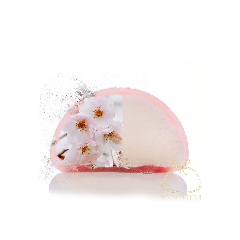 Mochi glace sakura (2 pièces)