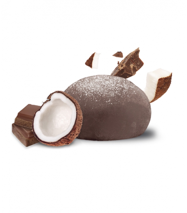 Mochi glace coco chocolat (2 pièces)