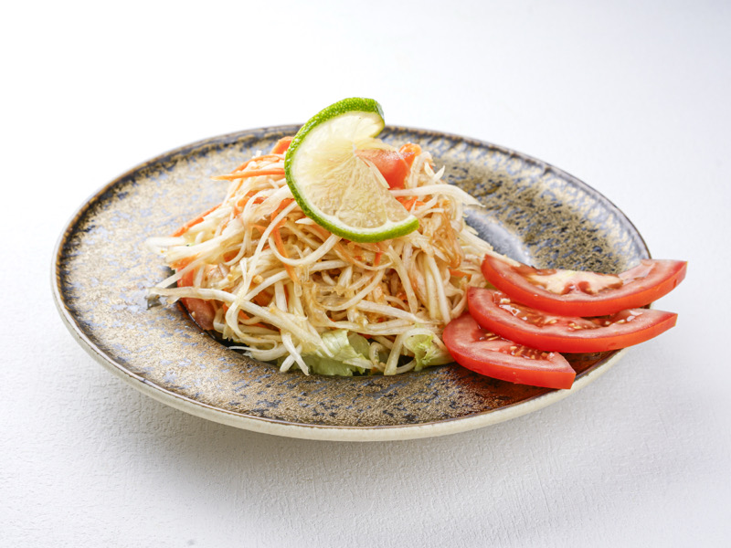 17. Salade de papaye verte