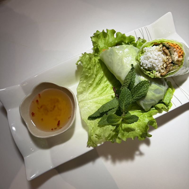 V2. Rouleaux de printemps au boeuf