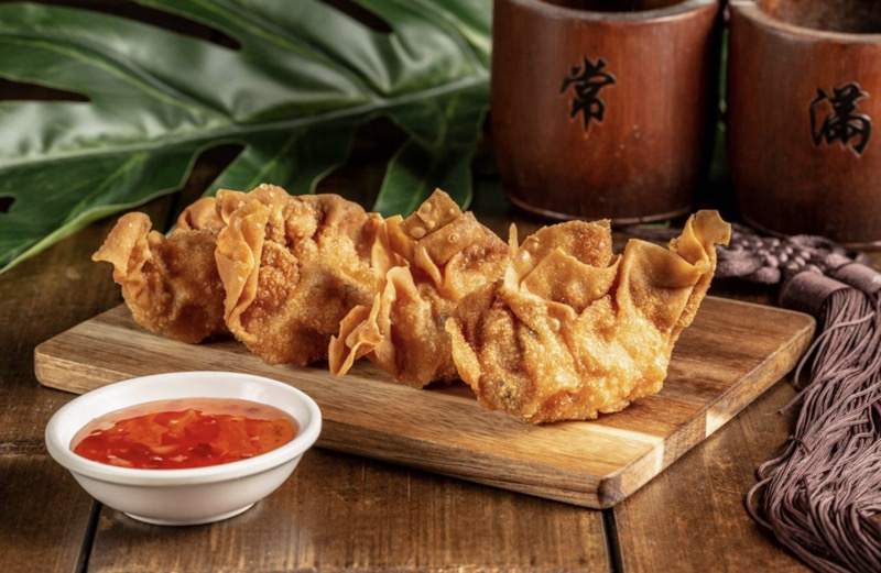 B6. Raviolis frits aux crevettes (4 pièces)