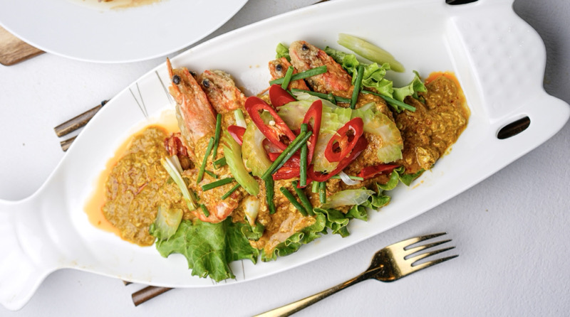 61. Gambas frites au curry jaune🌶️