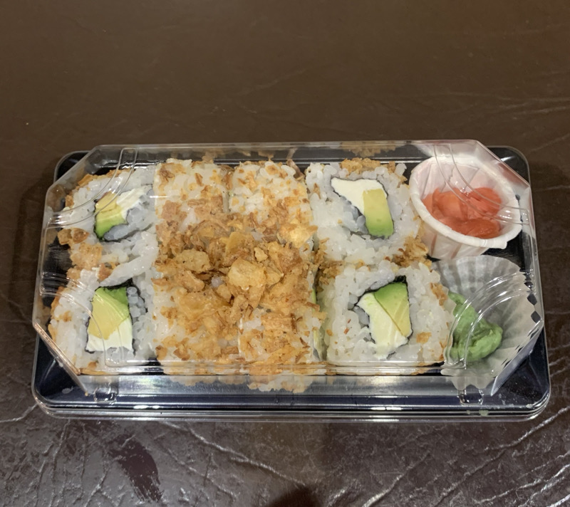 FC5 oignons frits roll cheese avocat x8