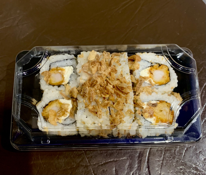 FC8 oignons frits roll cheese tempura crevette x8