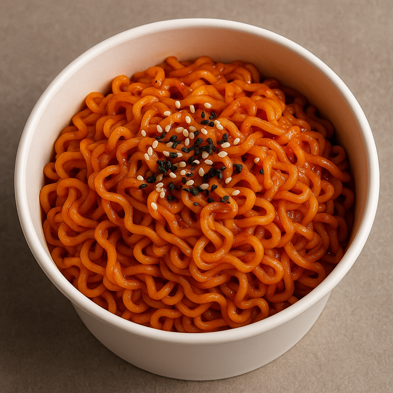 Nouilles coréennes piquantes Buldak (Hot Chicken Ramyeon)