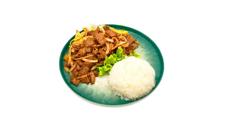 Gyuyaki(beuf sauté aux oignons)