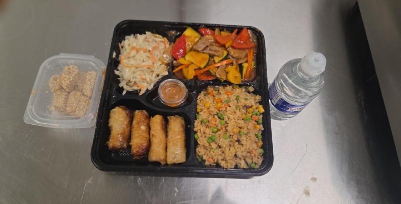 super combo bœuf à la sauce saté